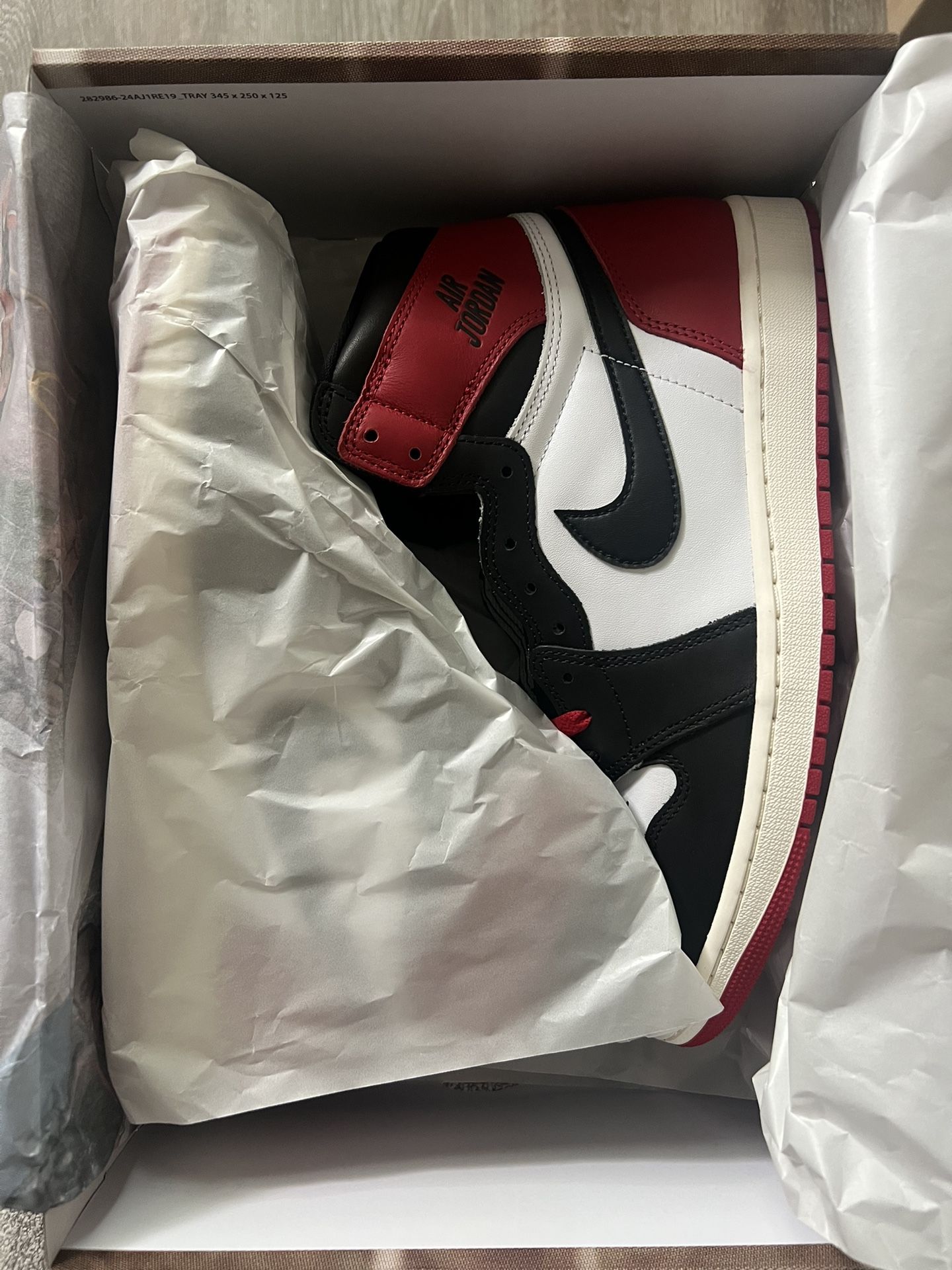 Black Toe Reimagined Jordan 1