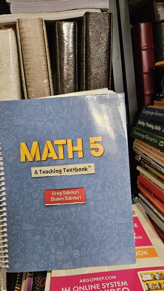 Teaching Textbook Grade 5 Math Homeschool Curriculum 