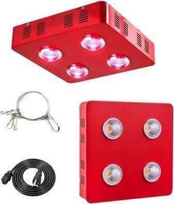 New LED 800W Grow Light Fixture with COB Full Spectrum for Indoor Hydroponic Grow Tent Plant Growth