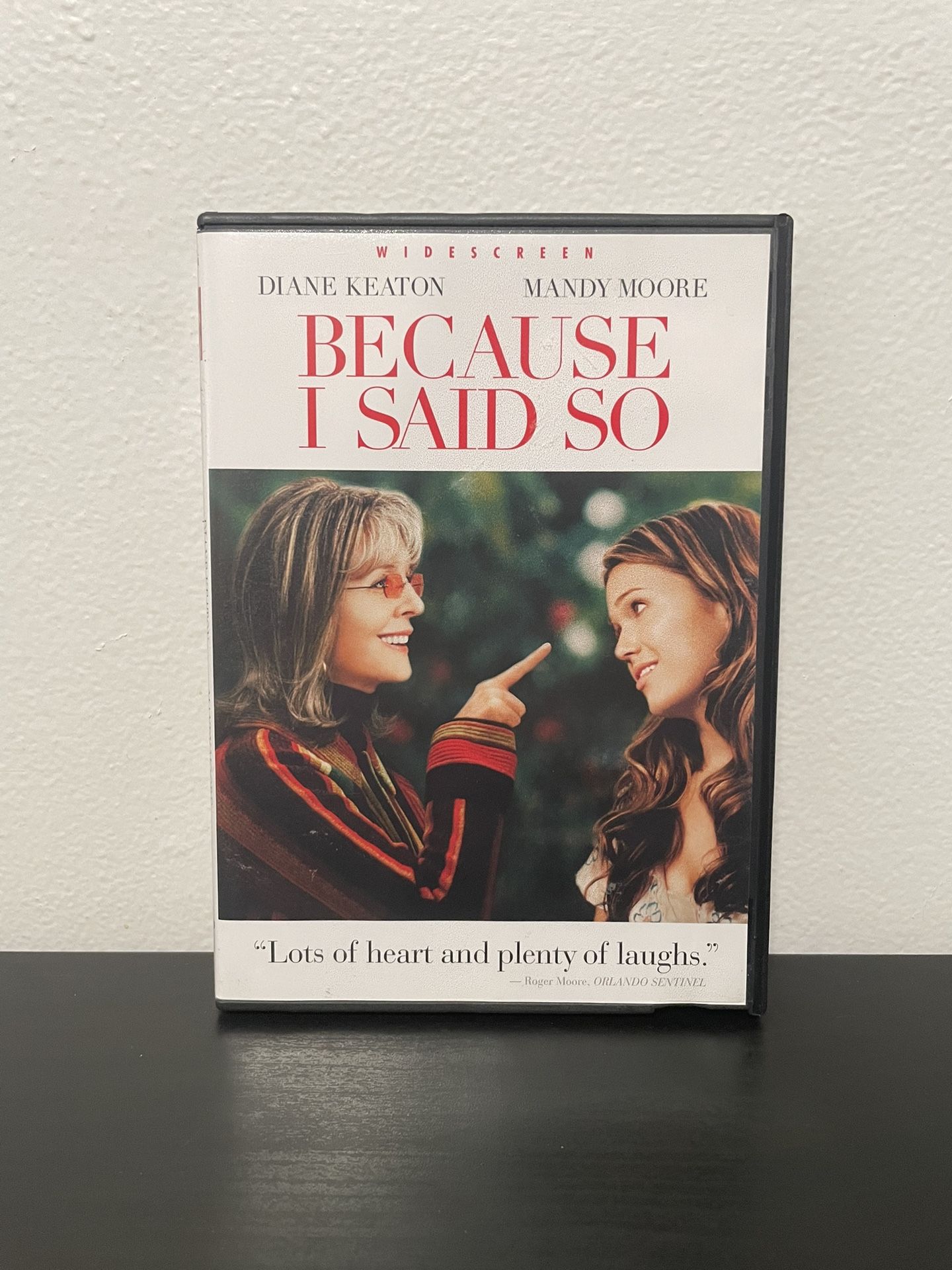 Because I Said So DVD Movie Diane Keaton Mandy Moore Widescreen Romance 2007