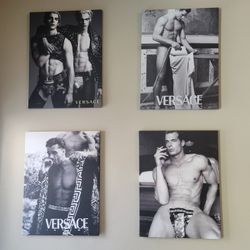 Vintage Versace Campaign Posters