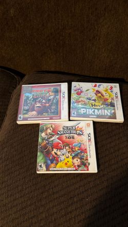 3 Nintendo 3DS games