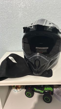 Dirt bile helmet with mask