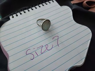 Opal rings