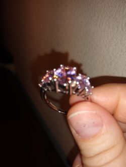 Size 10 silver 925 ring