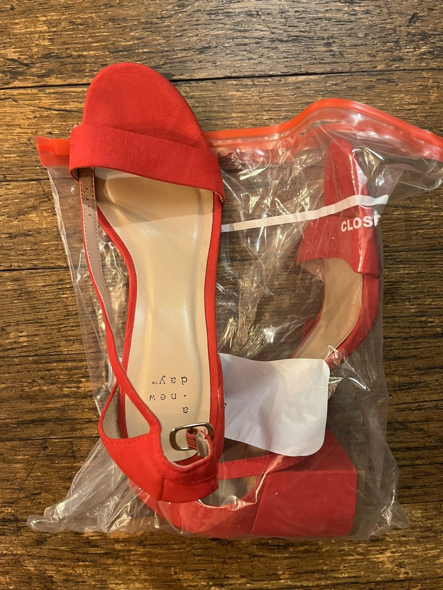 Red Sandals