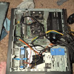 Parts pc and keyboard and mouse