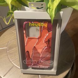 New Heyday iPhone 13 Pro Dark Pink & Orange phone case