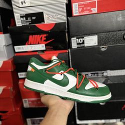 Nike OW Dunk Low Green size 11 VNDS 