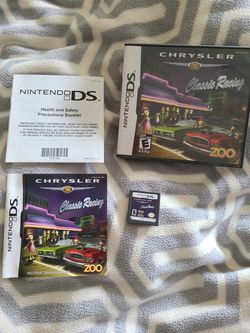 Nintendo DS CHRYSLER Classic Racing Game