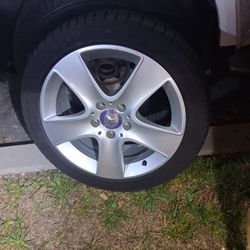 4 New Mersadize Benz Tires On MB Rims