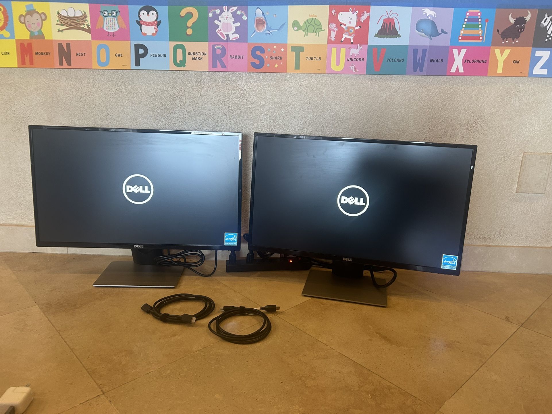 Dell Dual Monitors 27” Model SE2717H/HX