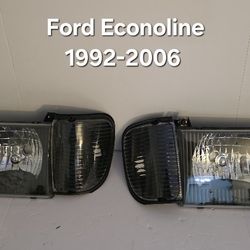 Ford Econoline 1992-2006 Headlights 