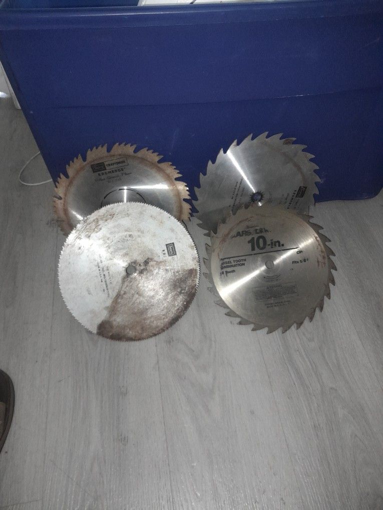 10 " Blades - Slightly Used