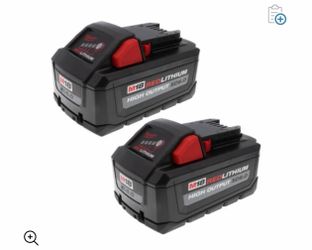 M18 Redlithium High Output XC 6.0 Battery Pack (Two Pack)