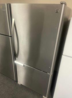 Kenmore Stainless Steel Bottom Freezer Fridge