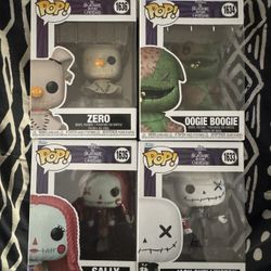 The Nightmare Before Christmas Full Set Funko Pops