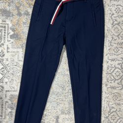 Tommy Hilfiger Navy Pants W/ Belt Women’s Size 0  