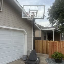 Used basketball goal spalding