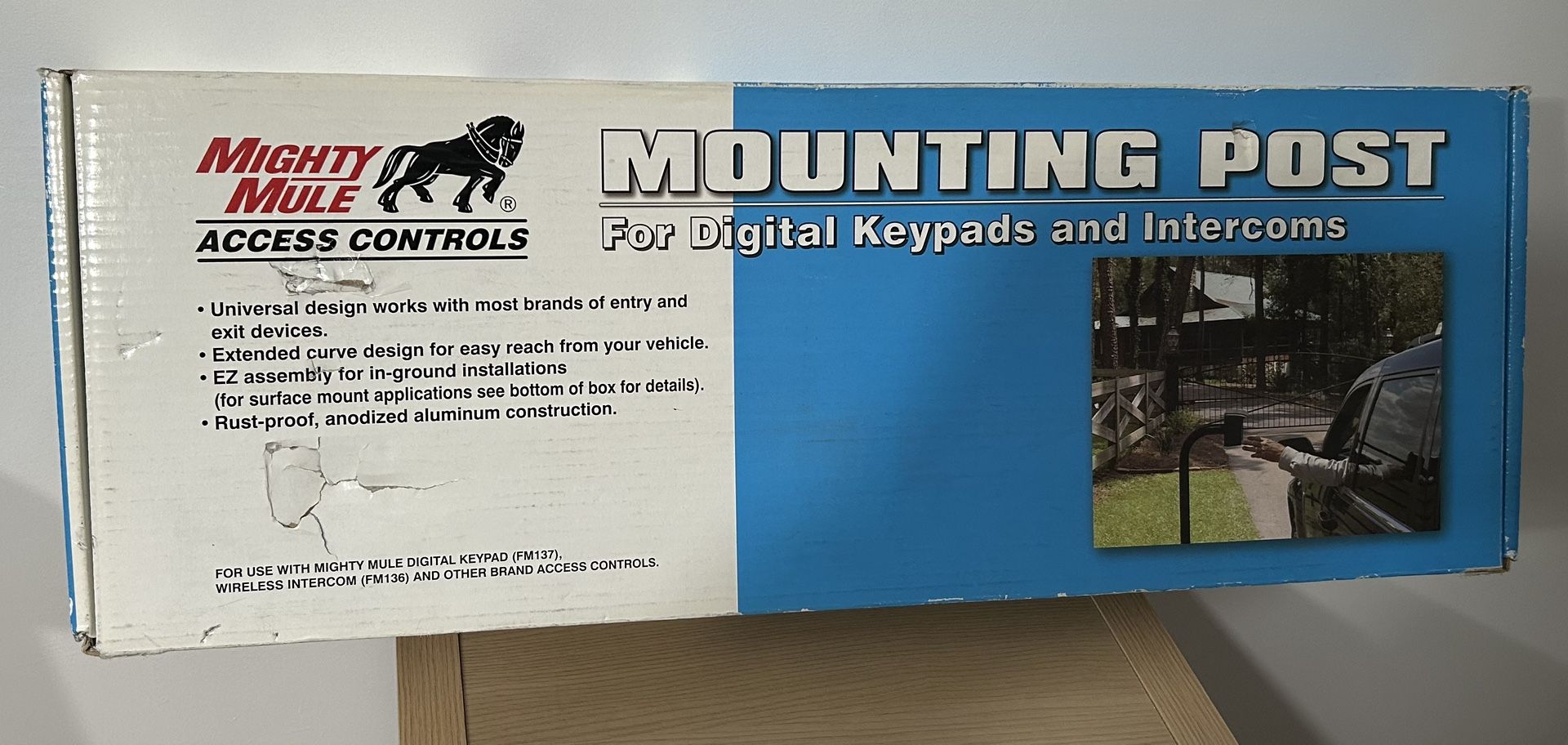 Security Mounting Post For Keypad