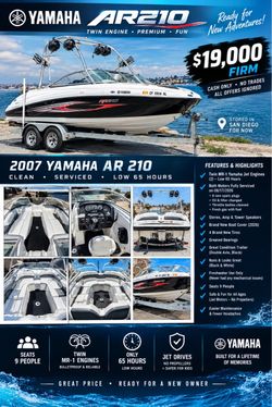 2007  Yamaha  Ar 210