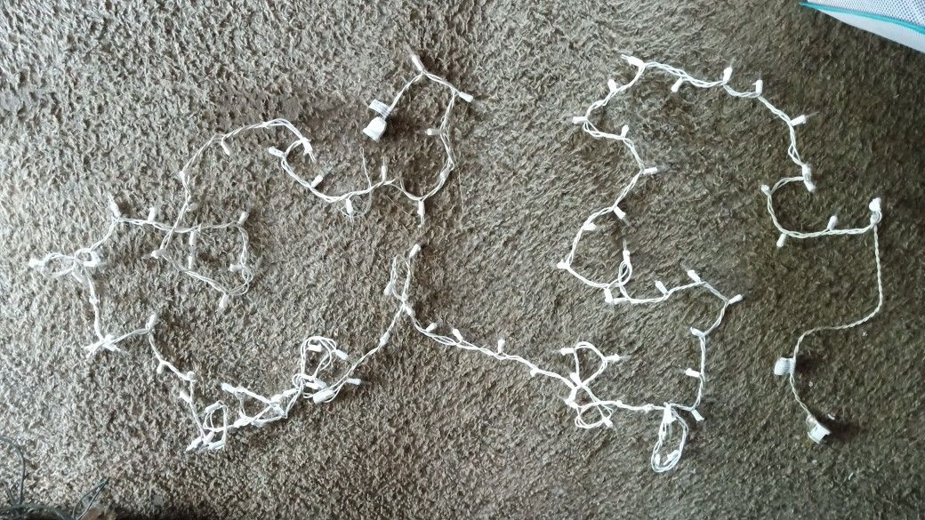 Christmas Lights White