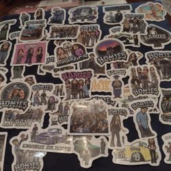 50  - Pieces Vintage Homies Stickers