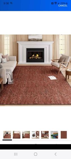 Beautiful Rug 6x9 size great for bedroom living room dining room etc new and packed pick up in pomona $55