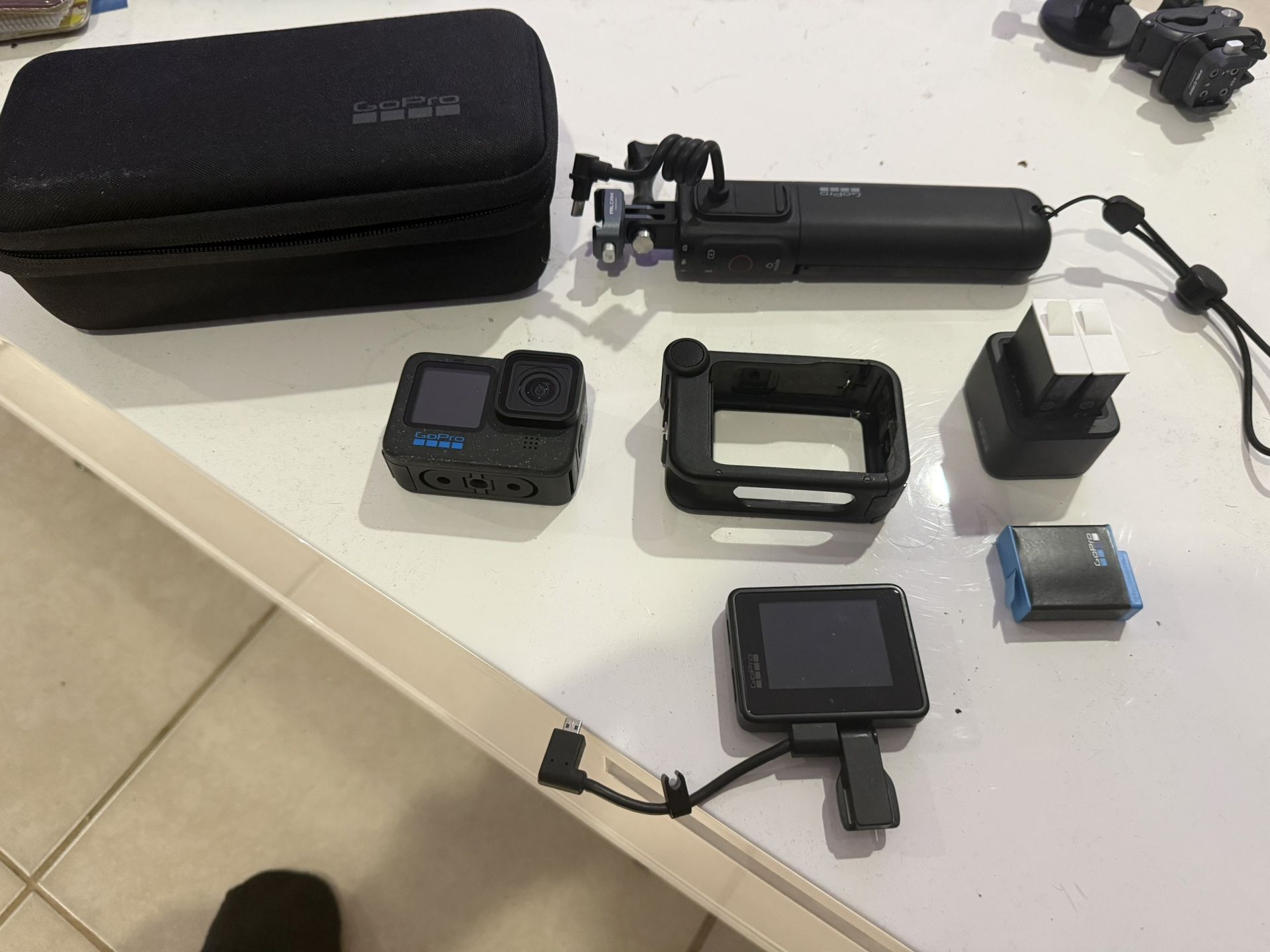 GoPro HERO12 Black – Full Creator Bundle w/ Volta, Mods & Accessories