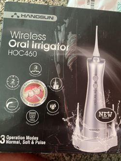 Wireless oral lrrigator