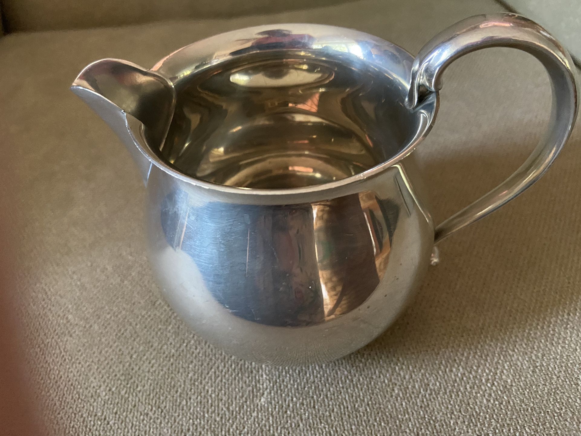 Vintage Shirley Pewter Small Juice Pitcher