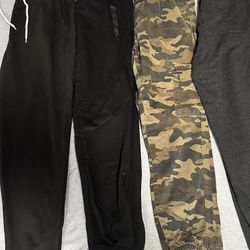 Used Sweat Pants And Half Pants