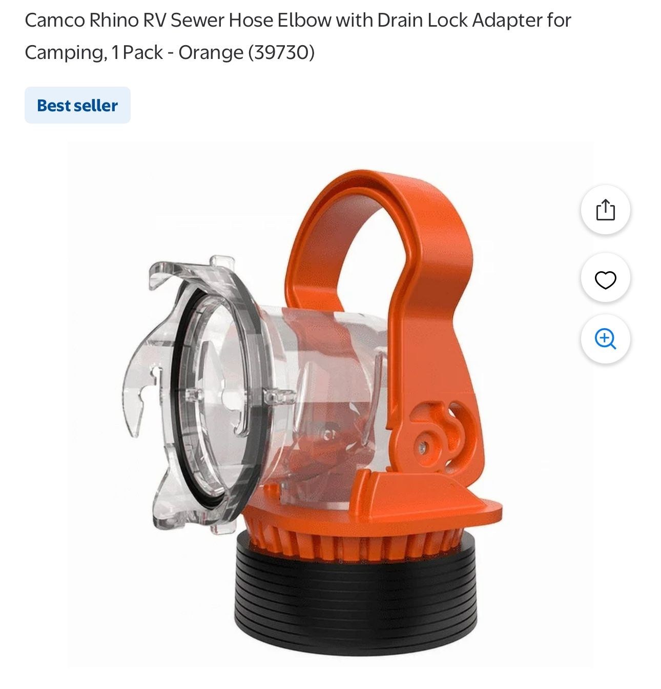 Camco Rhino Sewer Lock