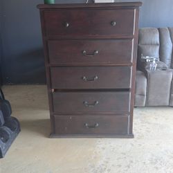 5 Drawer Cabinet And Vintage Coffee Table 