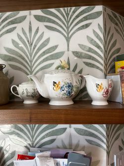 Lenox Butterfly Meadow 3-Piece Tea Set