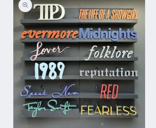 Taylor Swift Era - Vinyl Holder 3D Printed