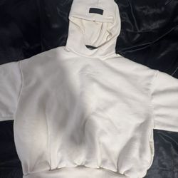 fear of god ( essentials hoodie ) cloud dancer 