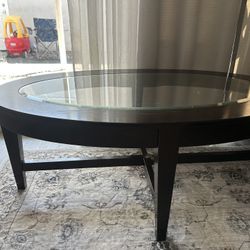 Coffee Table with side table