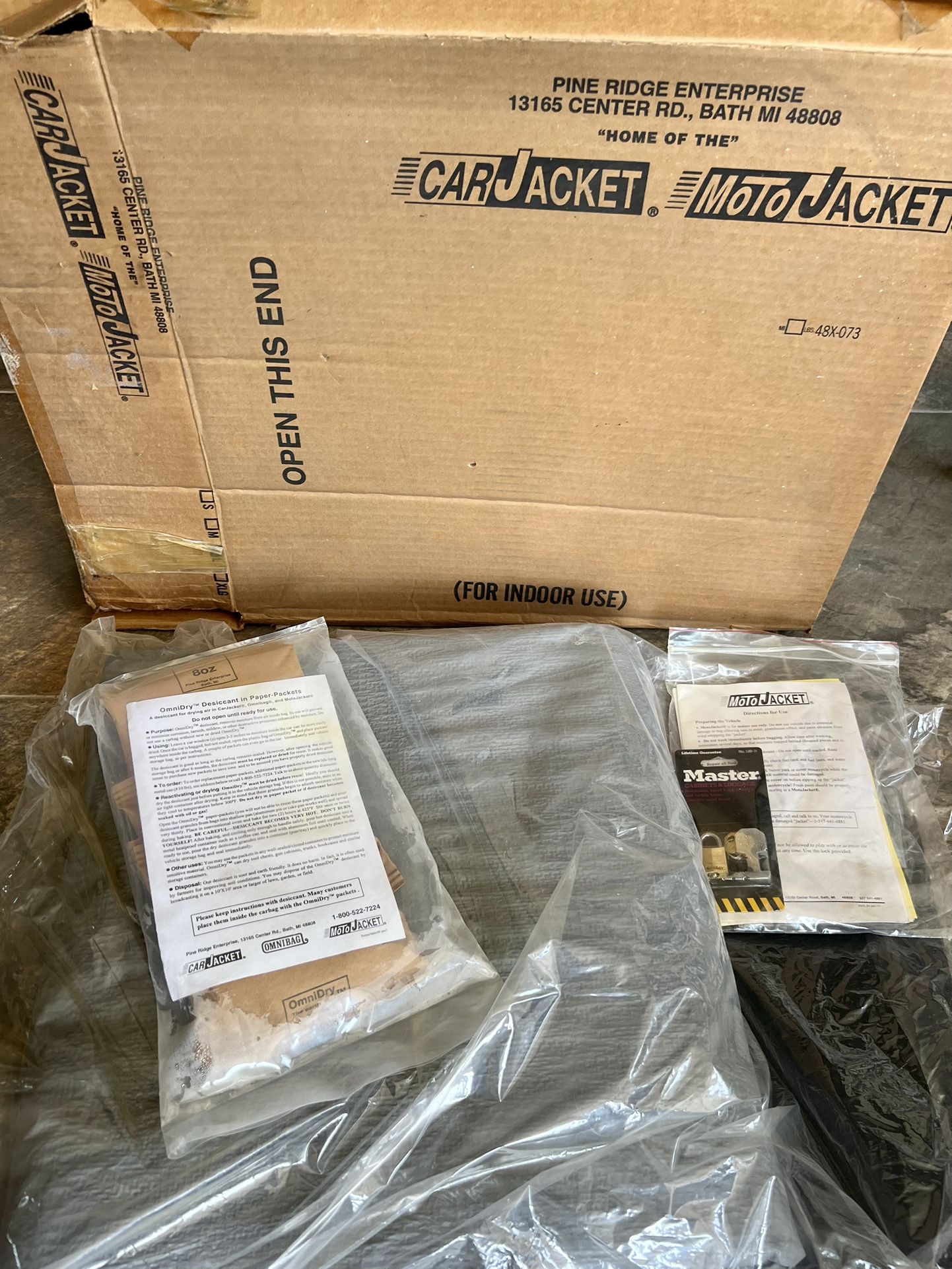 Motojacket By Carbag. New. Retail $229, Sell For 50