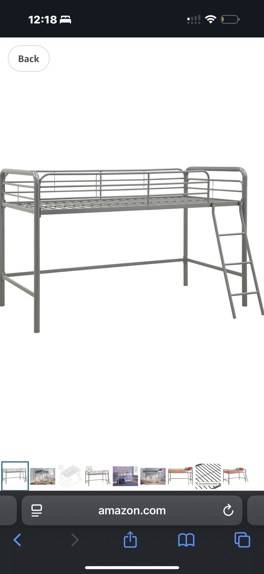 Loft Bed Frame With Ladder