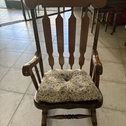 Antique Spanish Rocking Chair