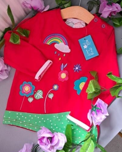 Baby Girl Age 1-2 Years BNWT Blade And Rose Supersoft Thick Top