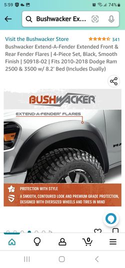 Bushwacker  Complete Set 4 P.