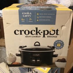 Crock-pot Cook& Carry 6 QT Slow Cooker