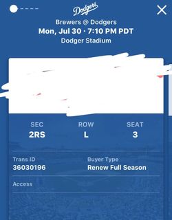 Dodgers Vs Brewers 7/30/18