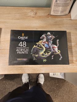 Castle Arts 48 Premium Quality Acrylic Paints