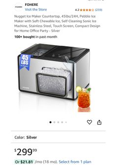 FOHERE Ice Machine