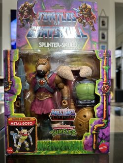 Turtles Of Grayskull Splinter Skull