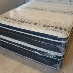 $200 Queen Pillow Top Mattress Only Brand New Free Delivery Same-day 