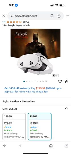 New Meta Quest 3s 256gb 